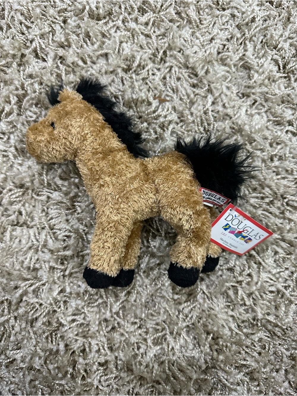 Douglas Arrow Buckskin Horse Plush Stuffed Animal, MPN 1503.1 NWT